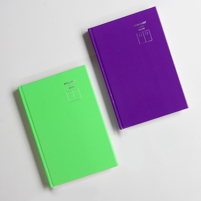 GMZ Brilliant dateless weekly planner scheduler