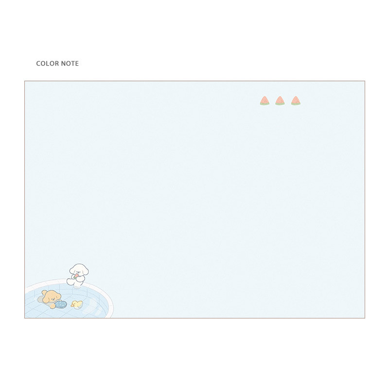 Color note - Dash And Dot 2021 Mongle Mongle dated weekly diary planner