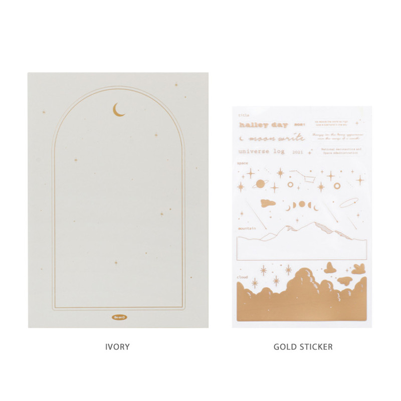Ivory - After The Rain 2021 Star and Moon special dated weekly diary