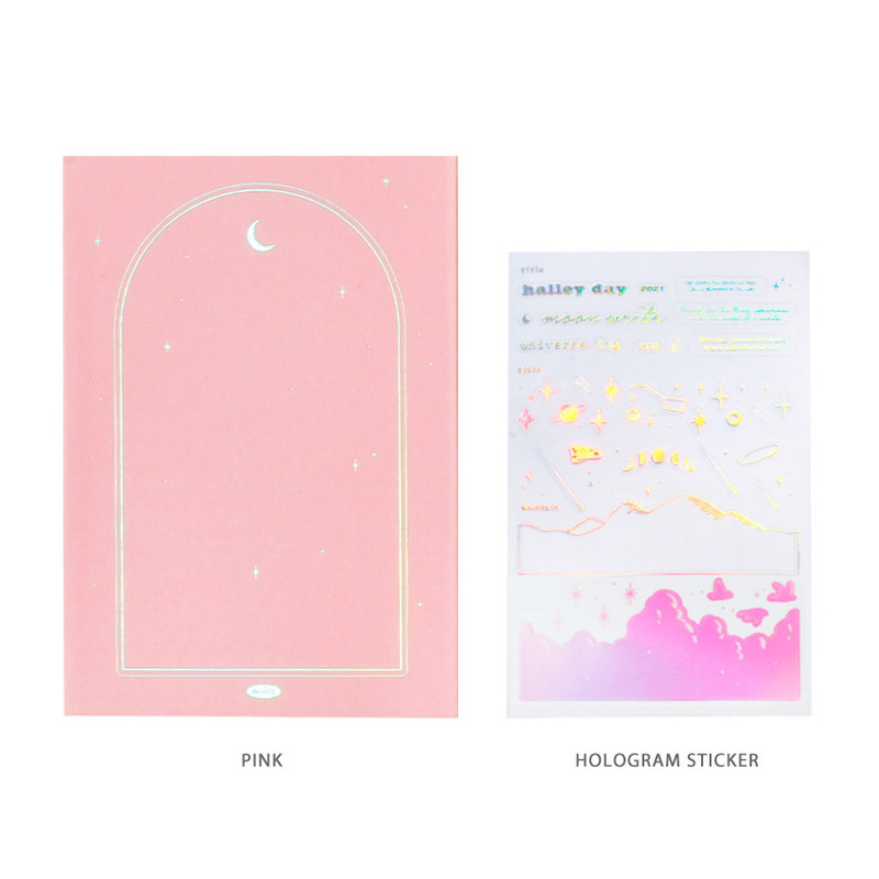 Pink - After The Rain 2021 Star and Moon special dated weekly diary