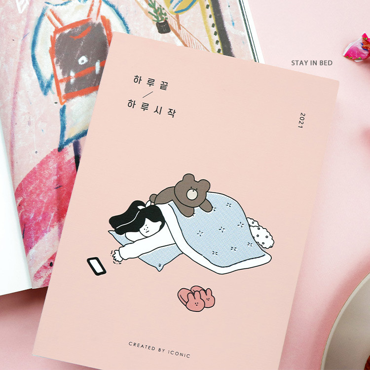 Stay in Bed - Iconic 2021 End-And dated weekly diary planner