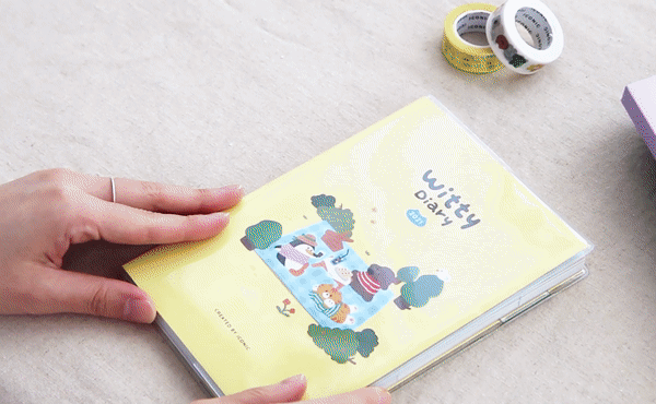 ICONIC 2021 Witty dated weekly diary planner