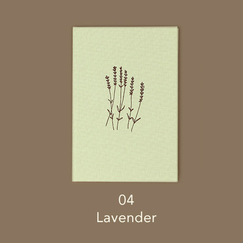 Lavender  -Paperian Essay drawing dateless weekly diary planner