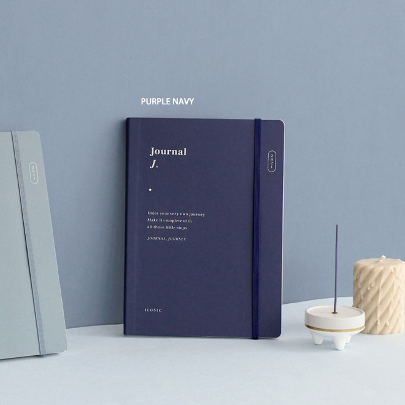Purple Navy - ICONIC 2021 Journal Journey dated weekly diary planner Purple Navy - ICONIC 2021 Journal Journey dated weekly diary planner