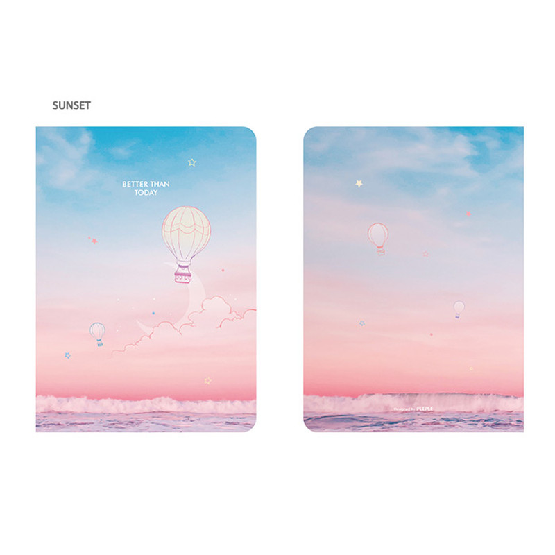 Sunset - PLEPLE 2021 Better than Today dated weekly planner scheduler Sunset - PLEPLE 2021 Better than Today dated weekly planner scheduler