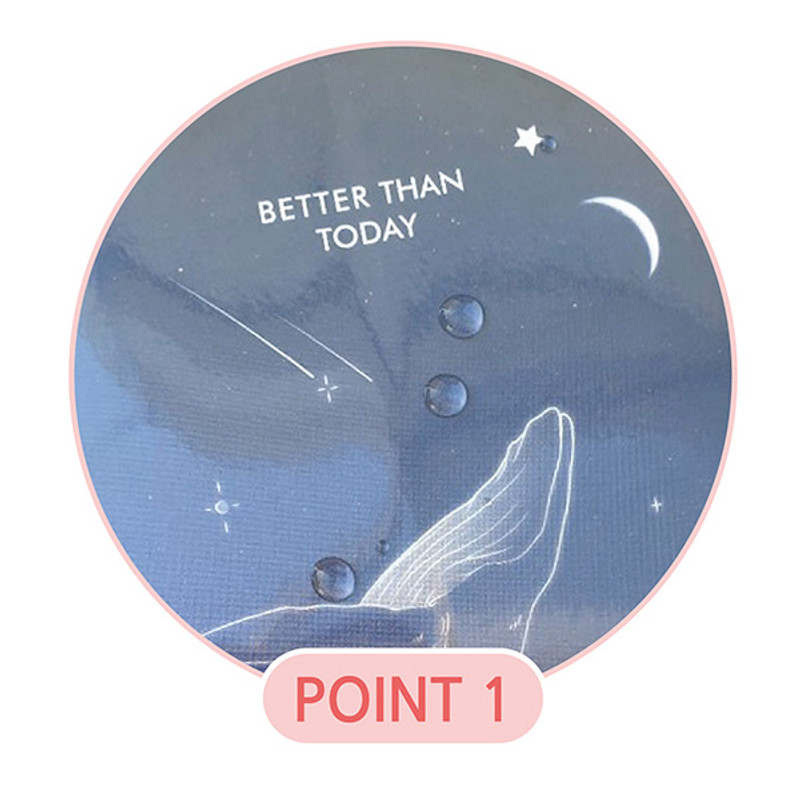 PVC cover - PLEPLE 2021 Better than Today dated weekly planner scheduler PVC cover - PLEPLE 2021 Better than Today dated weekly planner scheduler