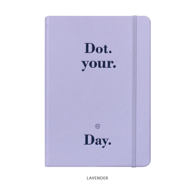 Lavender - After The Rain 2021 Dot your day dated weekly diary planner