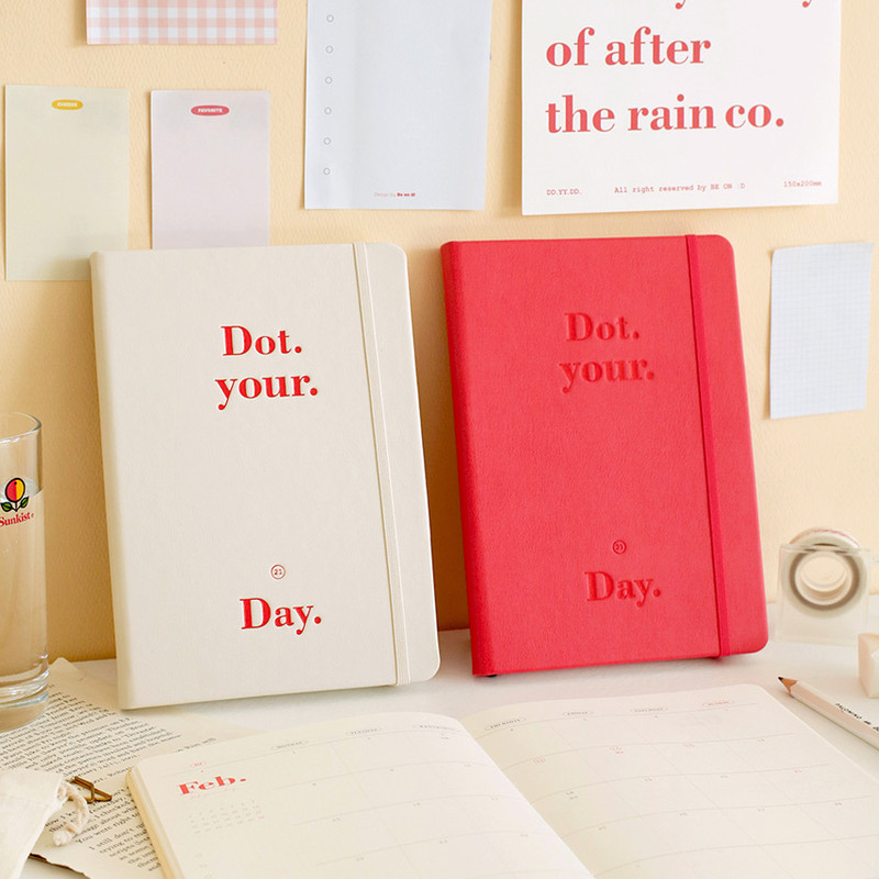 After The Rain 2021 Dot your day dated weekly diary planner
