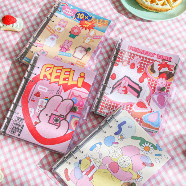 DESIGN GOMGOM Reeli A5 6-ring dateless weekly planner