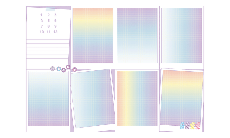 Weekly plan - DESIGN GOMGOM Reeli A5 6-ring dateless weekly planner