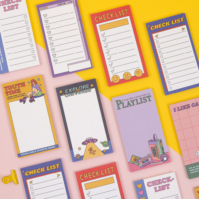 Ardium Color point checklist blank memo notepad ver2 Ardium Color point checklist blank memo notepad ver2