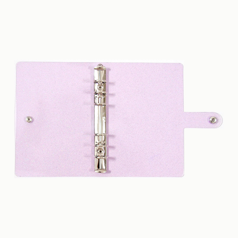 Detail of Second mansion Twinkle transparent A6 6 ring binder cover Detail of Second mansion Twinkle transparent A6 6 ring binder cover