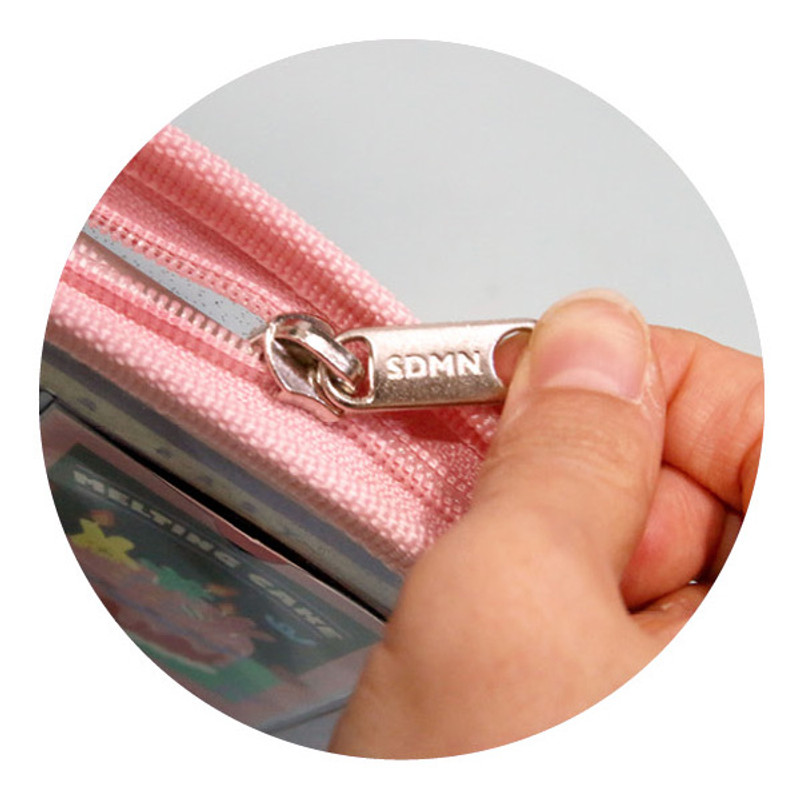 Zipper closure - Second Mansion Zipper twinkle A5 size 6-ring binder cover Zipper closure - Second Mansion Zipper twinkle A5 size 6-ring binder cover