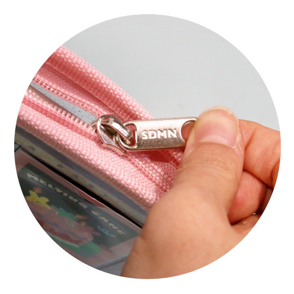 Zipper closure - Second Mansion Zipper twinkle A6 size 6-ring binder cover