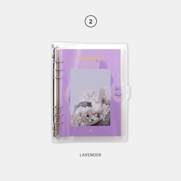 Lavender - Second Mansion Moment A5 6-ring undated weekly diary planner