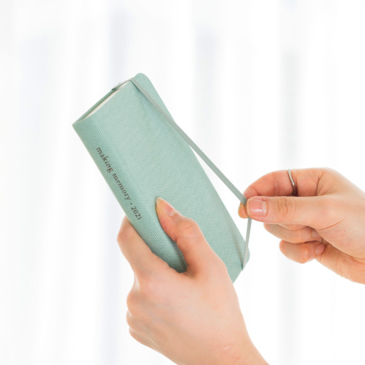 Emerald mint - Byfulldesign 2021 Making memory handy dated weekly planner