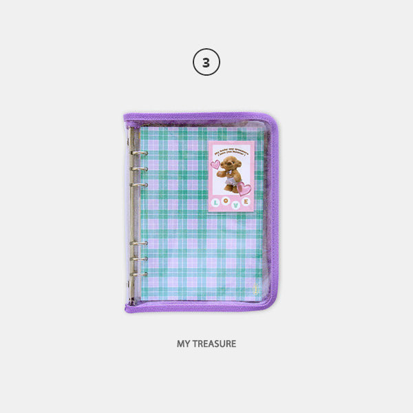 My Treasure - Second Mansion Highteen A6 6-ring dateless weekly diary