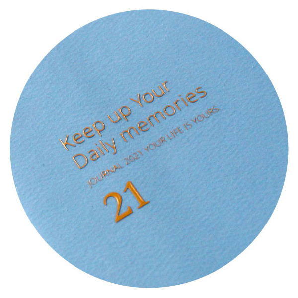 PVC cover - Jam Studio 2021 One fine day dated weekly diary planner