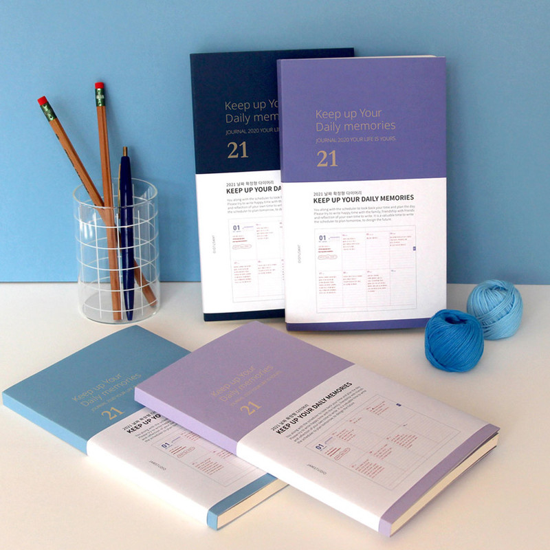 Jam Studio 2021 One fine day dated weekly diary planner