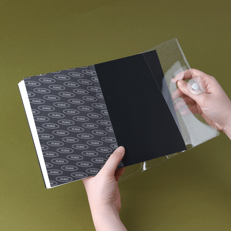 Twinkle PVC cover - Wanna This Object dateless weekly diary with sticker