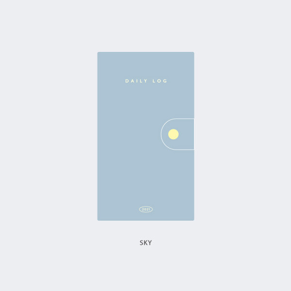 Sky - GMZ 2021 Daily log button dated weekly diary planner