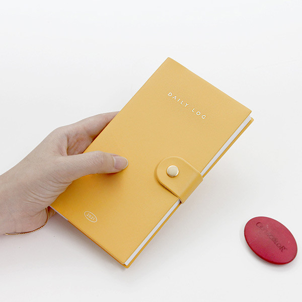 Small size - GMZ 2021 Daily log button dated weekly diary planner