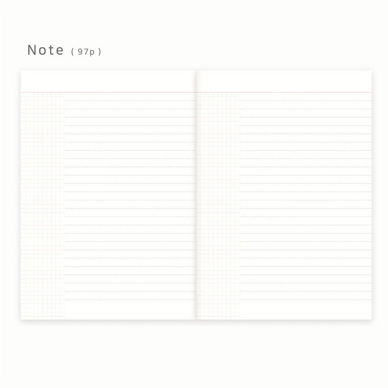 Free note - Eedendesign 2021 Month and note dated monthly diary planner