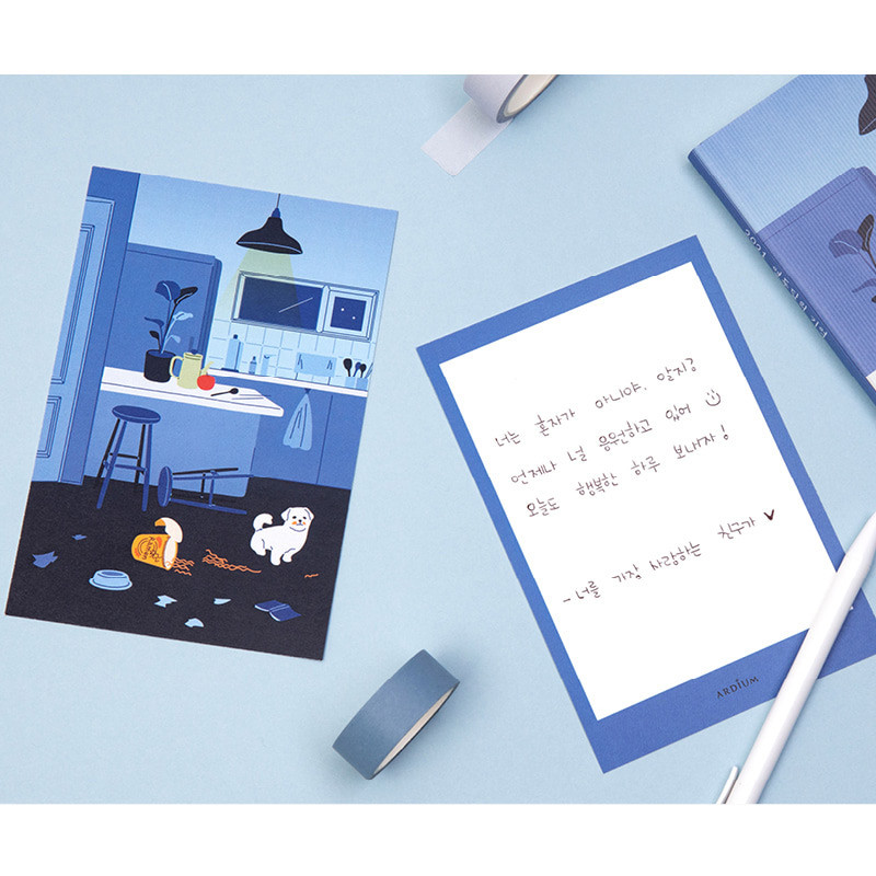 Ardium Memory of twelve months postcard set Ardium Memory of twelve months postcard set