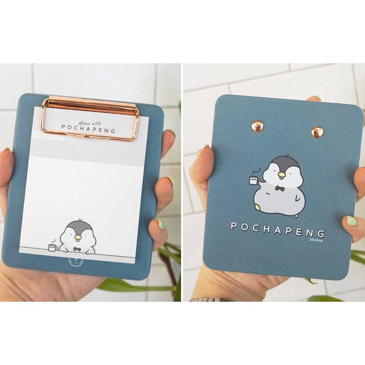 N.IVY Pochapeng clipboard holder with sticky notepad