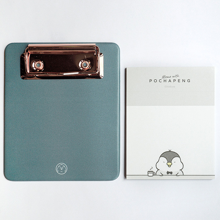 N.IVY Pochapeng clipboard holder with sticky notepad