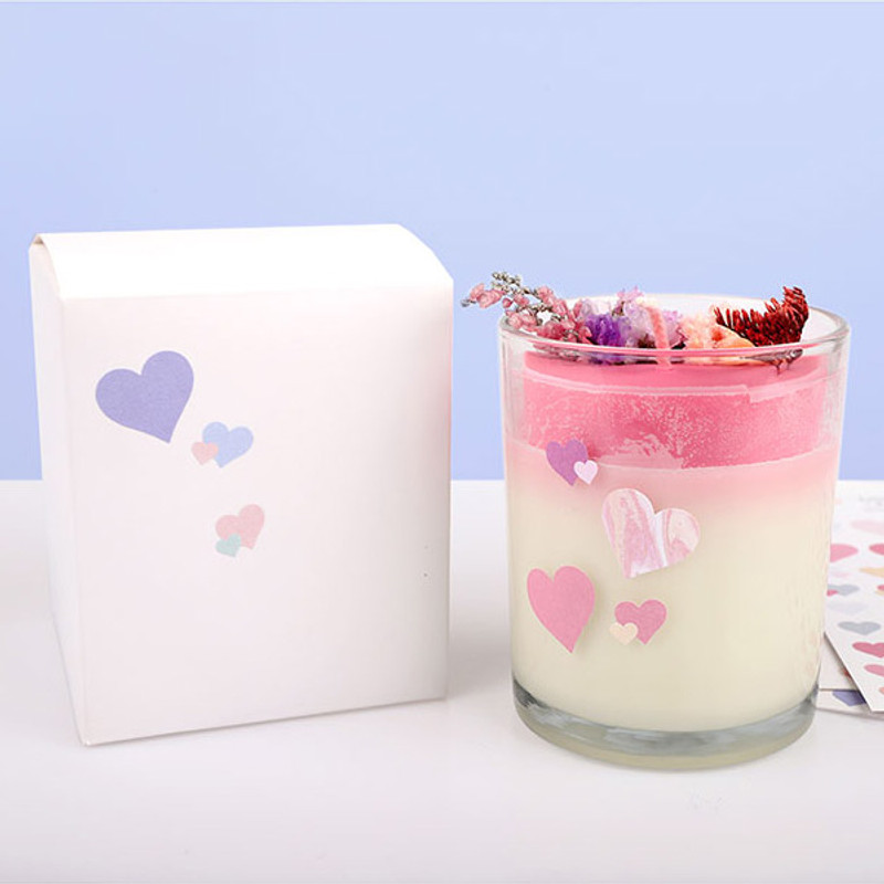 Usage example - PLEPLE Love in life heart sticker 12 sheet set Usage example - PLEPLE Love in life heart sticker 12 sheet set