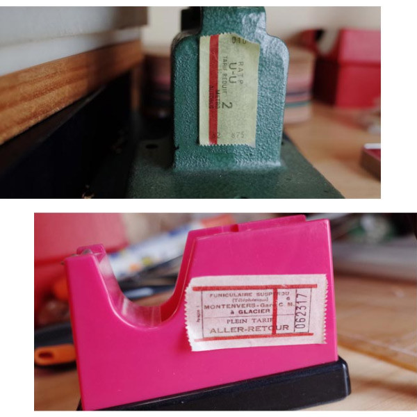 Usage example - UNIVERSAL CONDITION Color ticket paper masking tape