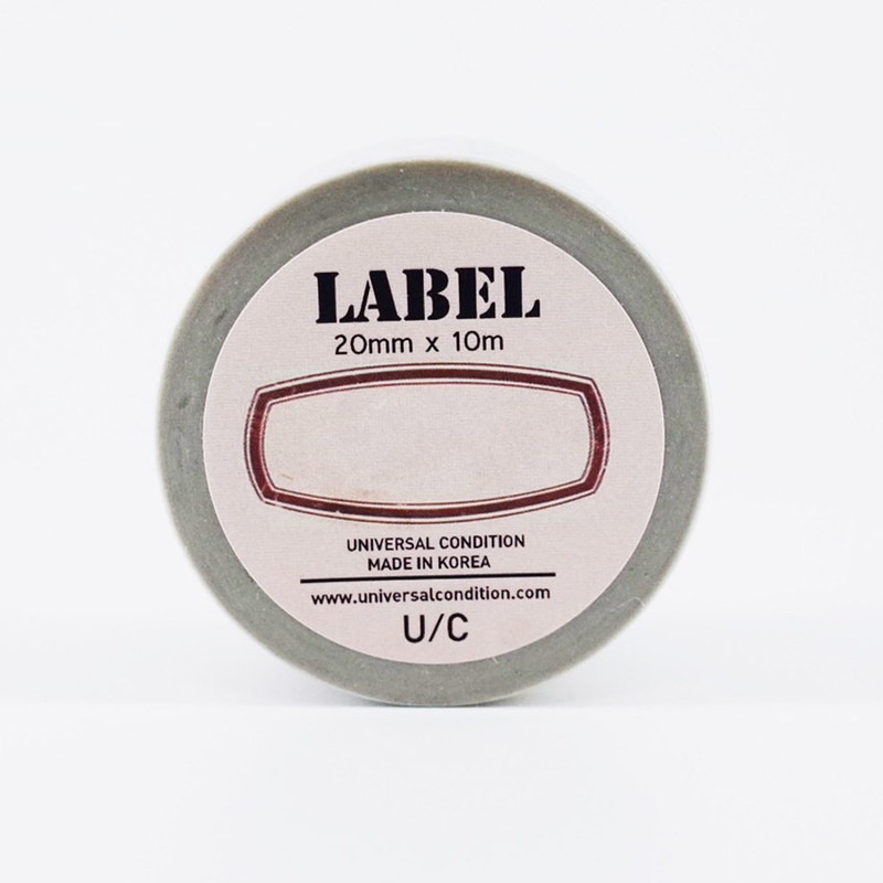 UNIVERSAL CONDITION Label paper masking tape