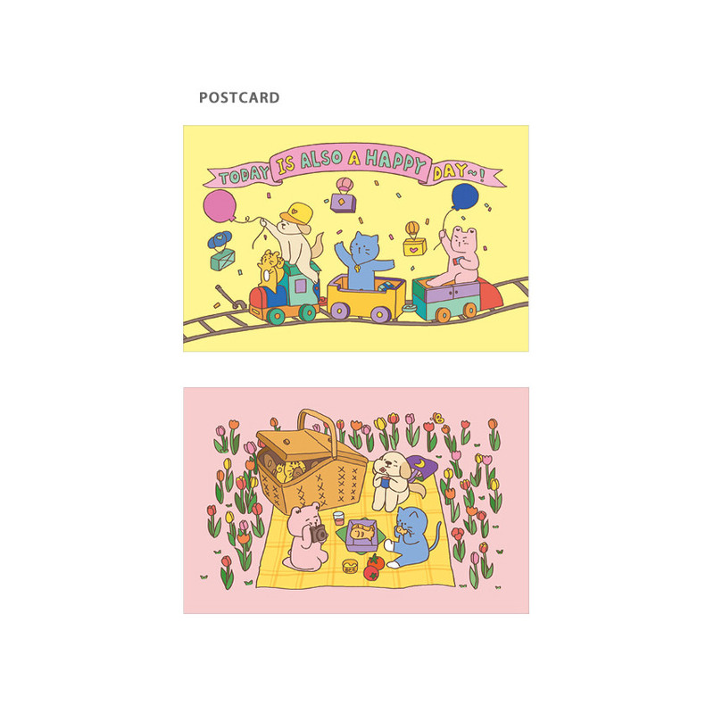 Postcard - Ardium 2021 Day friends dated monthly calendar sheets Postcard - Ardium 2021 Day friends dated monthly calendar sheets