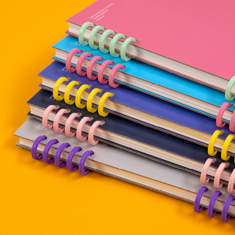 Wire binding - Ardium Color pop 10 rings dateless monthly diary planner Wire binding - Ardium Color pop 10 rings dateless monthly diary planner