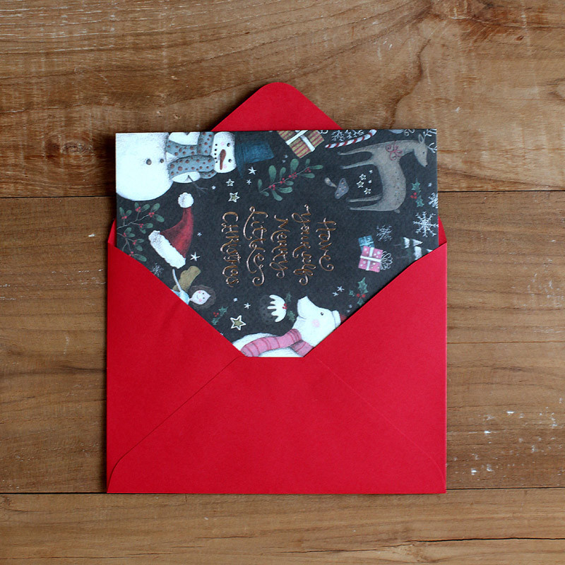 DBD Celebrate Christmas card with envelope DBD Celebrate Christmas card with envelope