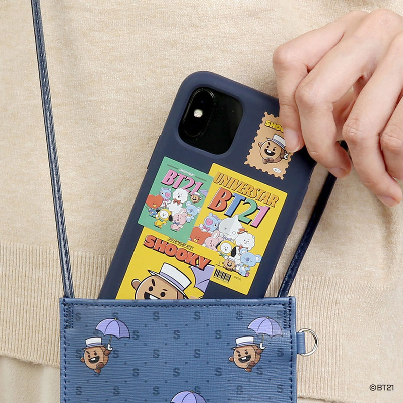 Usage example - BT21 Vintage paper removable sticker 6 sheets set