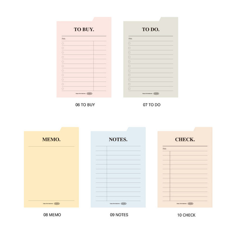 Option - Play Obje Index memo plan checklist various sticky notepad Option - Play Obje Index memo plan checklist various sticky notepad