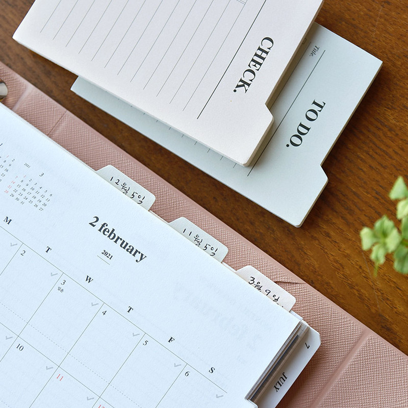 Usage example - Play Obje Index memo plan checklist various sticky notepad Usage example - Play Obje Index memo plan checklist various sticky notepad