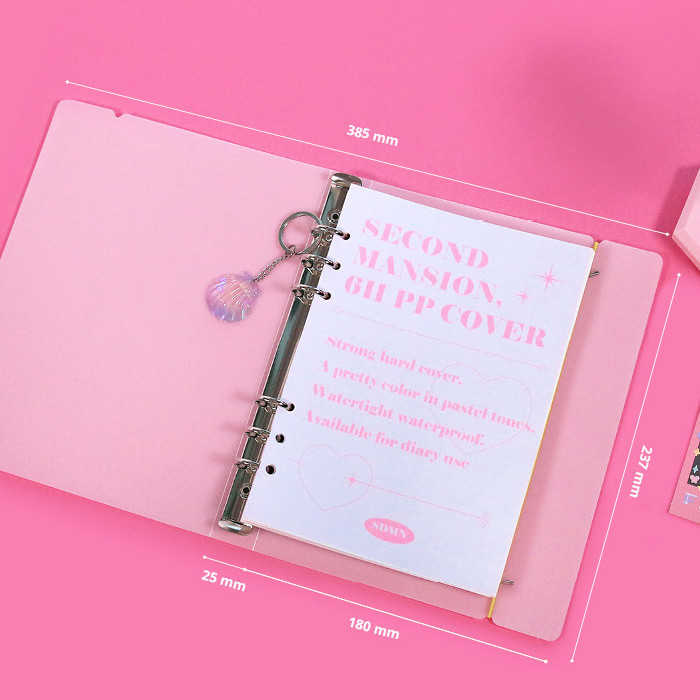 Second Mansion A5 size PP cover 6 ring binder
