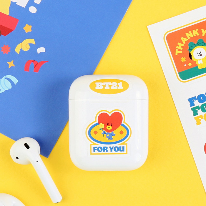 Usage example - BT21 Thank you card and envelope set