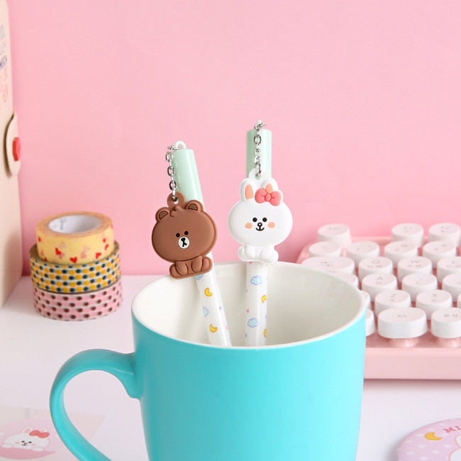 Monopoly Brown and friends mascot ballpoint pen