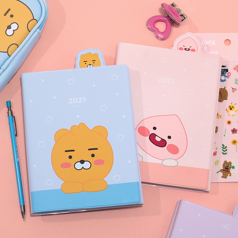 Kakao Friends 2021 Friends bookmark dated weekly diary Kakao Friends 2021 Friends bookmark dated weekly diary