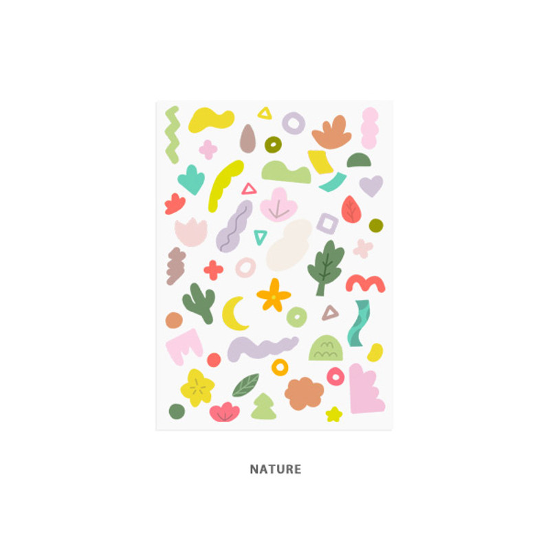 Nature - Oh-ssumthing O-ssum sticker for decoration ver3