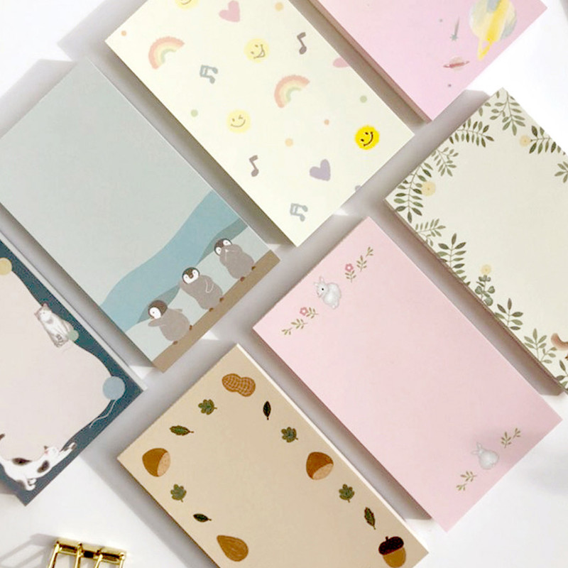 O-CHECK Cute memo note writing pad O-CHECK Cute memo note writing pad