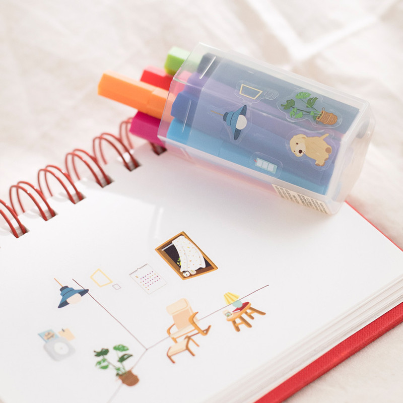 Cozy - Byfulldesign At home useful deco sticker sheet set