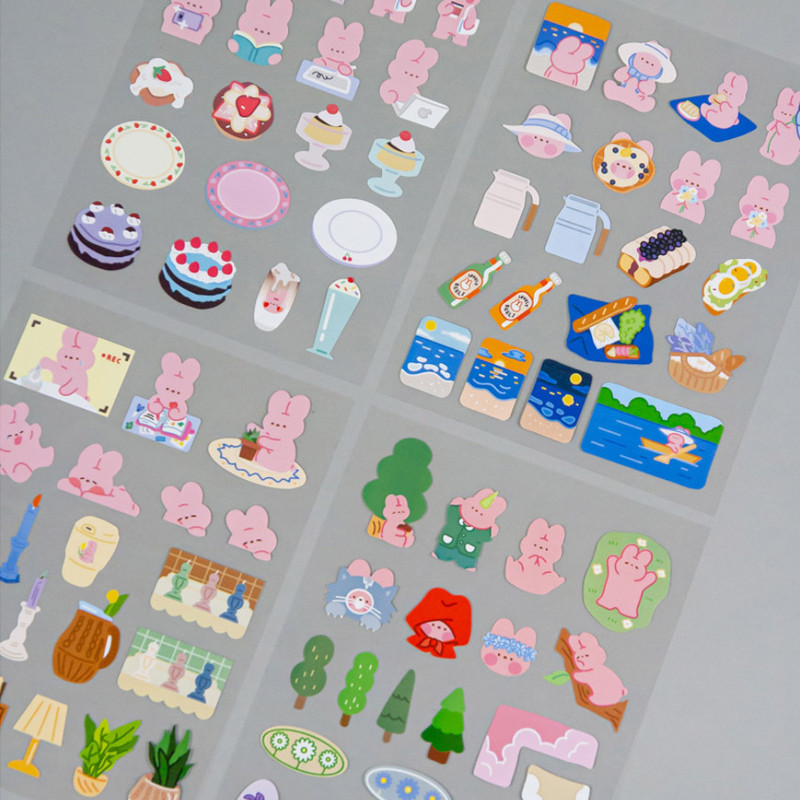 DESIGN GOMGOM Reeli removable deco sticker ver2