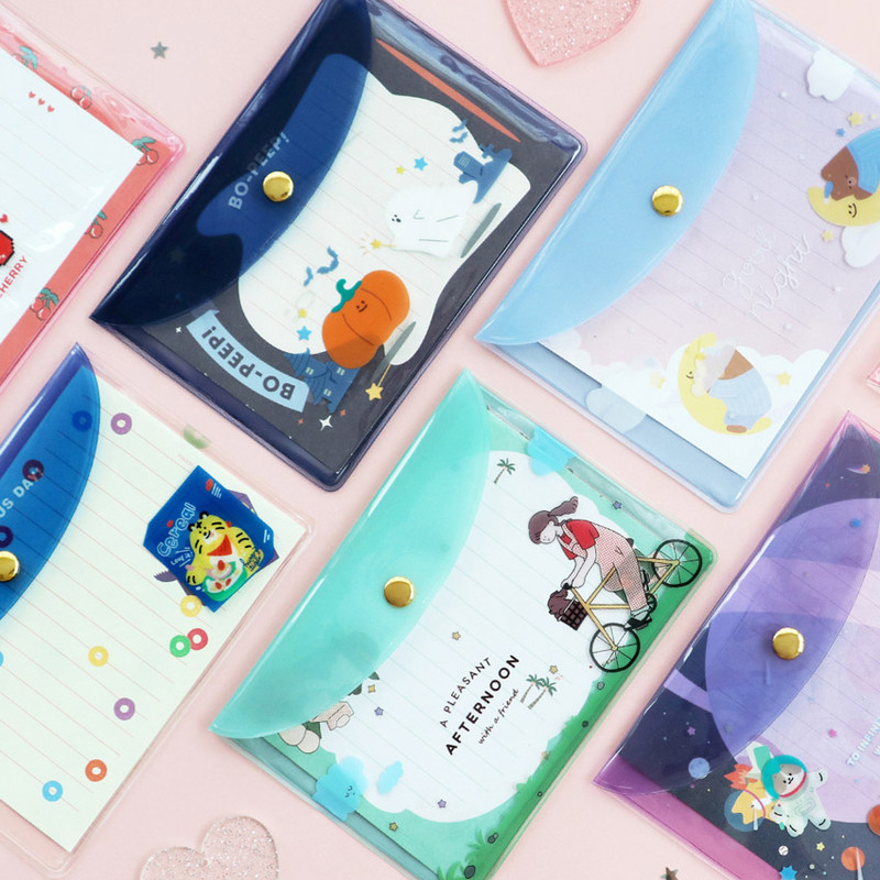 ICONIC Letter and envelope set with PVC pouch