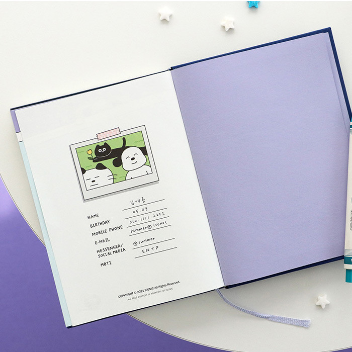 Personal data - ICONIC 2021 Doremi dated weekly diary planner