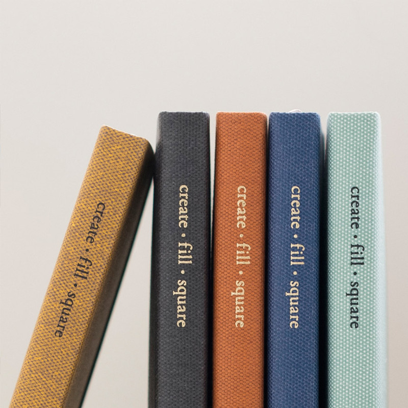 Byfulldesign Making memory small and wide grid notebook